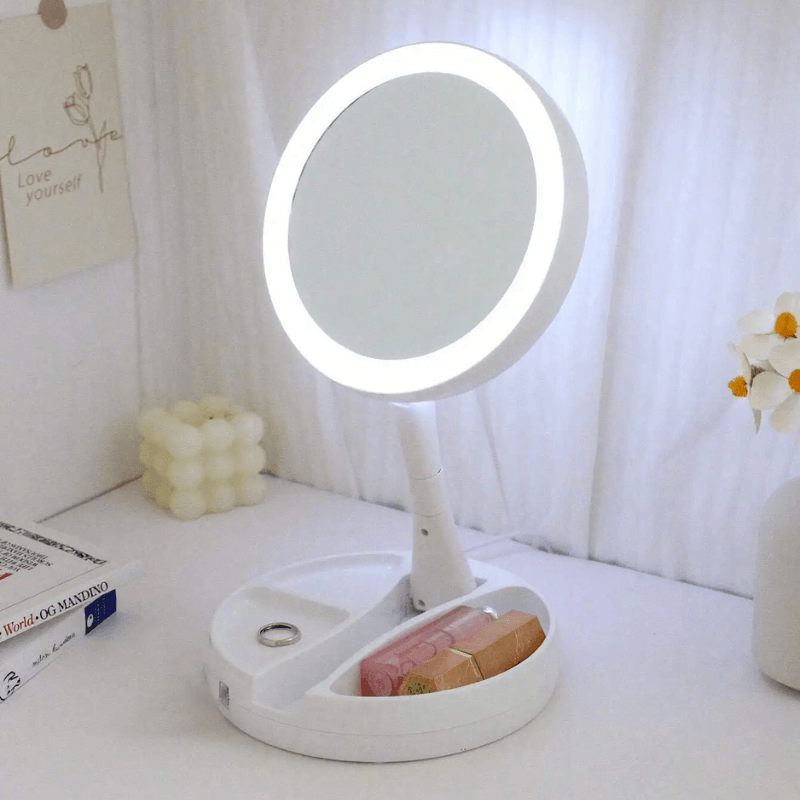 iMirror™ + Brinde: Espelho de Aumento 10x